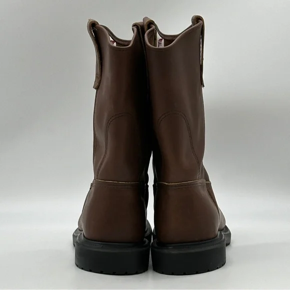 Red Wings Safety Toe Pull On Boot. Size 8 - Picture 6 of 11